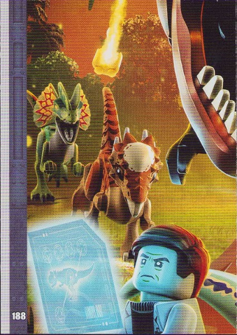 Jurassic World Trading Card Game (French) Series 1 - # 188 Puzzle Piece
