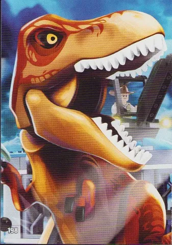 Jurassic World Trading Card Game (French) Series 1 - # 198 Puzzle Piece