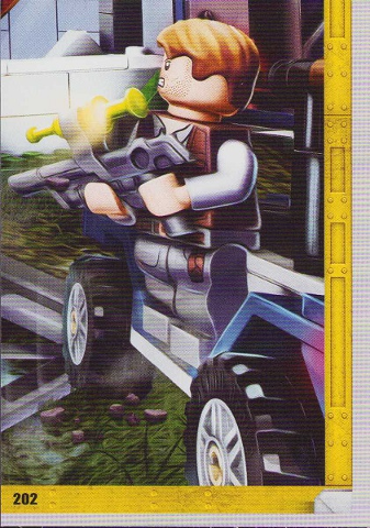 Jurassic World Trading Card Game (French) Series 1 - # 202 Puzzle Piece