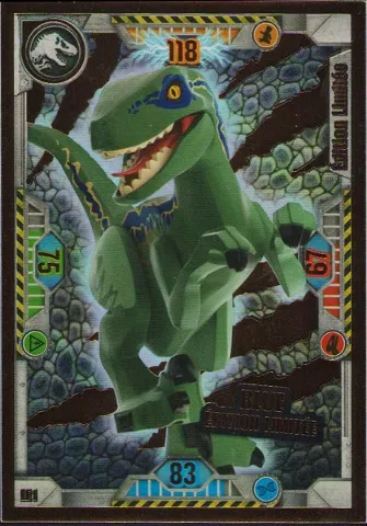 Jurassic World Trading Card Game (French) Series 1 - # LE1 Blue Édition Limitée