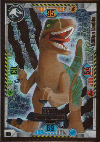 Jurassic World Trading Card Game (French) Series 1 - # LE8 Echo Édition Limitée