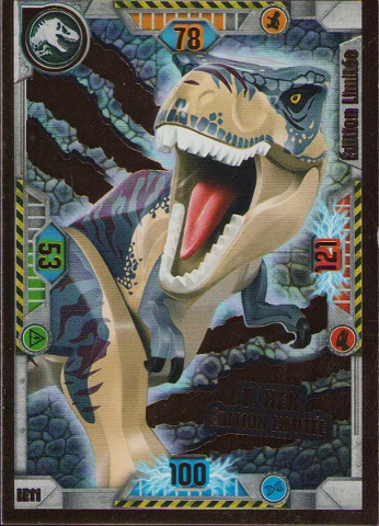 Jurassic World Trading Card Game (French) Series 1 - # LE11 T. rex Édition Limitée