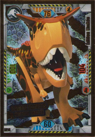 Jurassic World Trading Card Game (French) Series 1 - # LE14 Carnotaurus Édition Limitée