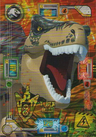 Jurassic World Trading Card Game (French) Series 1 - T. rex Ultra Oversize Card