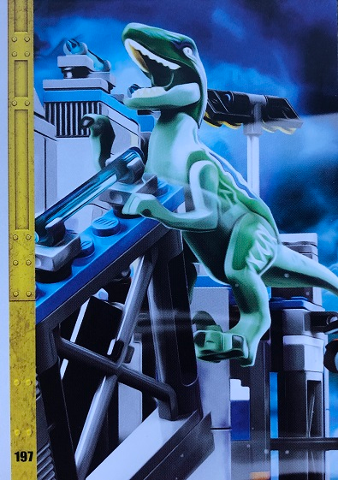 Jurassic World Trading Card Game (Polish) Series 1 - # 197 Puzzle Piece