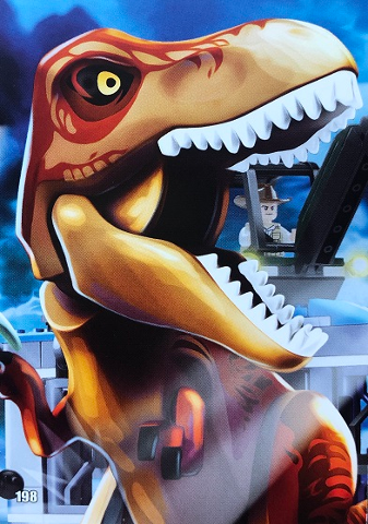 Jurassic World Trading Card Game (Polish) Series 1 - # 198 Puzzle Piece