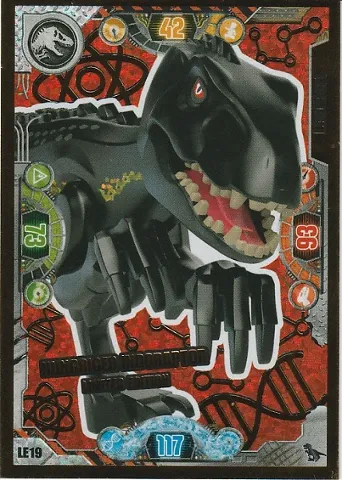 Jurassic World Trading Card Game (German) Series 2 - # LE19 Hungriger Indoraptor Limited Edition