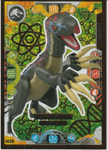 Jurassic World Trading Card Game (German) Series 2 - # LE20 Therizinosaurus Limited Edition