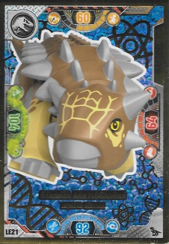 Jurassic World Trading Card Game (German) Series 2 - # LE21 Starker Ankylosaurus Limited Edition