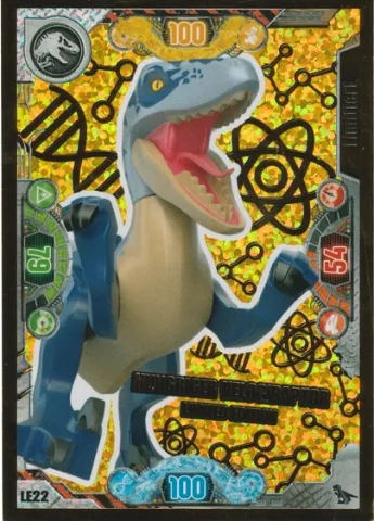 Jurassic World Trading Card Game (German) Series 2 - # LE22 Hungriger Velociraptor Limited Edition