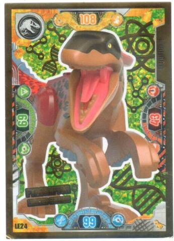 Jurassic World Trading Card Game (German) Series 2 - # LE24 Pyroraptor Limited Edition