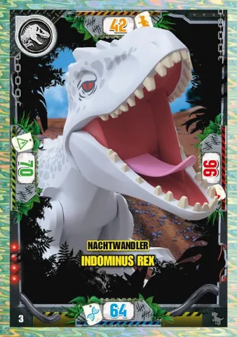 Jurassic World Trading Card Game (German) Series 3 - # 3 Nachtwandler Indominus Rex