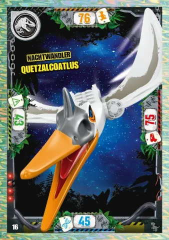 Jurassic World Trading Card Game (German) Series 3 - # 16 Nachtwandler Quetzalcoatlus