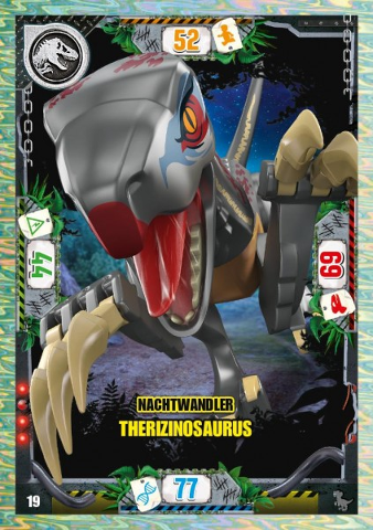 Jurassic World Trading Card Game (German) Series 3 - # 19 Nachtwandler Therizinosaurus