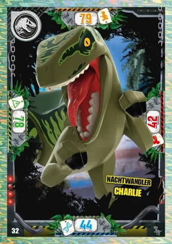 Jurassic World Trading Card Game (German) Series 3 - # 32 Nachtwandler Charlie