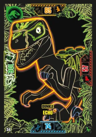 Jurassic World Trading Card Game (German) Series 3 - # 34 Dunkle Echo
