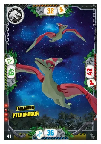 Jurassic World Trading Card Game (German) Series 3 - # 41 Lauernder Pteranodon