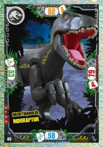Jurassic World Trading Card Game (German) Series 3 - # 45 Nachtwandler Indoraptor