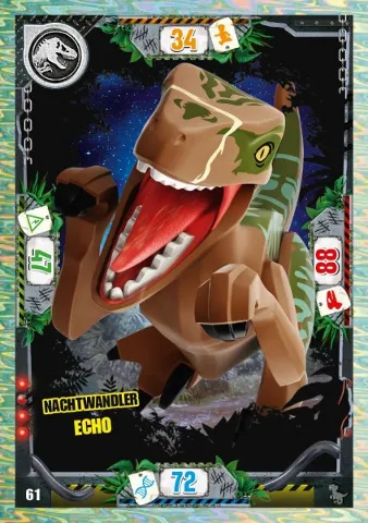 Jurassic World Trading Card Game (German) Series 3 - # 61 Nachtwandler Echo
