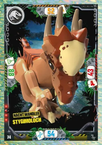 Jurassic World Trading Card Game (German) Series 3 - # 74 Nachtwandler Stygimoloch