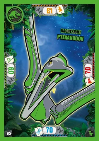 Jurassic World Trading Card Game (German) Series 3 - # 95 Nachtsicht Pteranodon