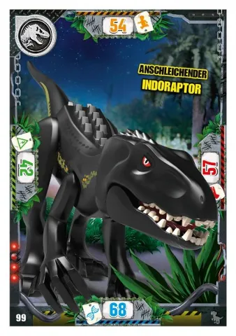 Jurassic World Trading Card Game (German) Series 3 - # 99 Anschleichender Indoraptor