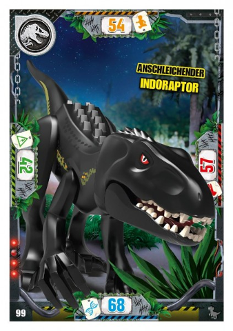 Jurassic World Trading Card Game (German) Series 3 - # 99 Anschleichender Indoraptor