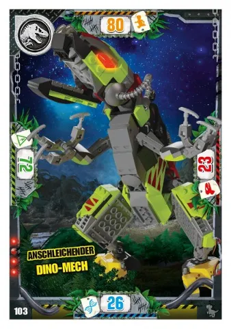 Jurassic World Trading Card Game (German) Series 3 - # 103 Anschleichender Dino-Mech