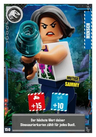 Jurassic World Trading Card Game (German) Series 3 - # 150 Mutige Sammy