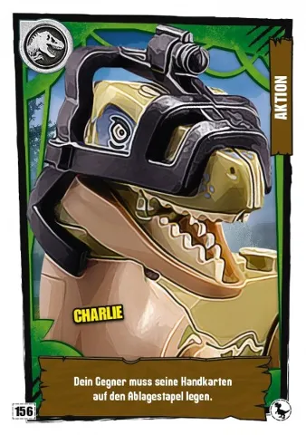 Jurassic World Trading Card Game (German) Series 3 - # 156 Charlie