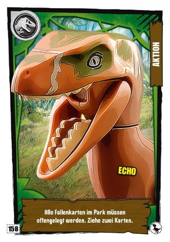 Jurassic World Trading Card Game (German) Series 3 - # 158 Echo