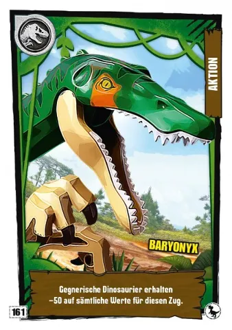Jurassic World Trading Card Game (German) Series 3 - # 161 Baryonyx