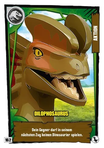 Jurassic World Trading Card Game (German) Series 3 - # 162 Dilophosaurus
