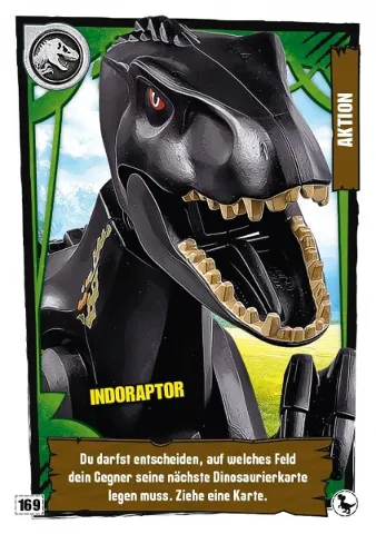 Jurassic World Trading Card Game (German) Series 3 - # 169 Indoraptor