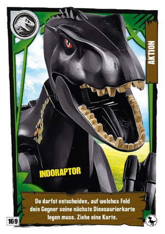 Jurassic World Trading Card Game (German) Series 3 - # 169 Indoraptor