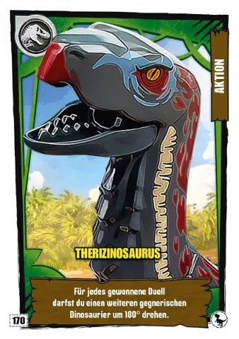 Jurassic World Trading Card Game (German) Series 3 - # 170 Therizinosaurus