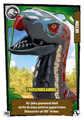 Jurassic World Trading Card Game (German) Series 3 - # 170 Therizinosaurus