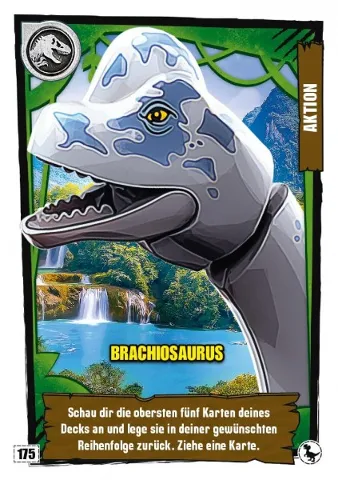 Jurassic World Trading Card Game (German) Series 3 - # 175 Brachiosaurus