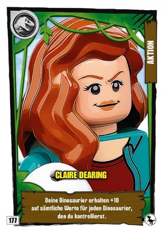 Jurassic World Trading Card Game (German) Series 3 - # 177 Claire Dearing