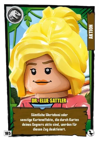 Jurassic World Trading Card Game (German) Series 3 - # 185 Dr. Ellie Sattler
