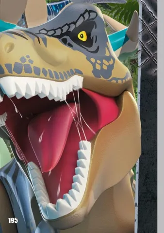 Jurassic World Trading Card Game (German) Series 3 - # 195 Puzzle Piece