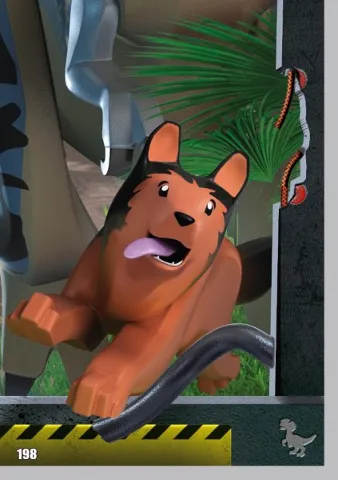 Jurassic World Trading Card Game (German) Series 3 - # 198 Puzzle Piece