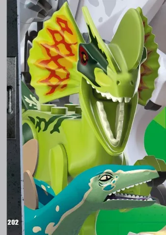 Jurassic World Trading Card Game (German) Series 3 - # 202 Puzzle Piece