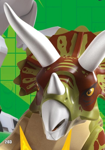 Jurassic World Trading Card Game (German) Series 3 - # 203 Puzzle Piece