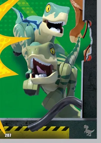 Jurassic World Trading Card Game (German) Series 3 - # 207 Puzzle Piece