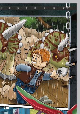 Jurassic World Trading Card Game (German) Series 3 - # 210 Puzzle Piece