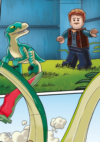 Jurassic World Trading Card Game (German) Series 3 - # 212 Puzzle Piece