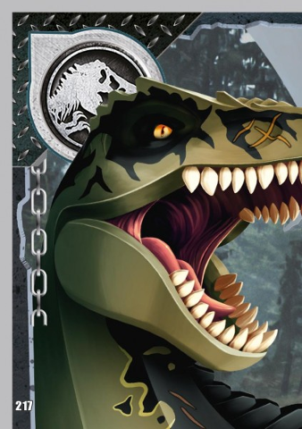 Jurassic World Trading Card Game (German) Series 3 - # 217 Puzzle Piece