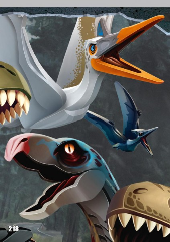 Jurassic World Trading Card Game (German) Series 3 - # 218 Puzzle Piece