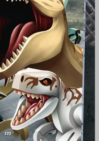 Jurassic World Trading Card Game (German) Series 3 - # 222 Puzzle Piece